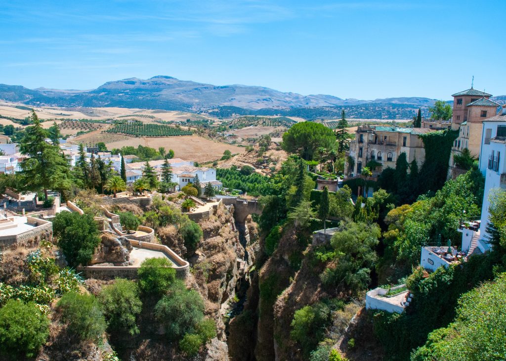 El Tajo gorge in Ronda, Spain