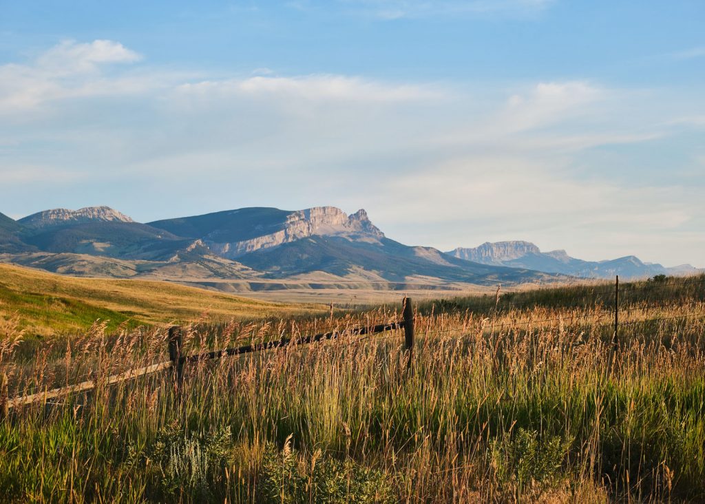 Beautiful scenery in Montana