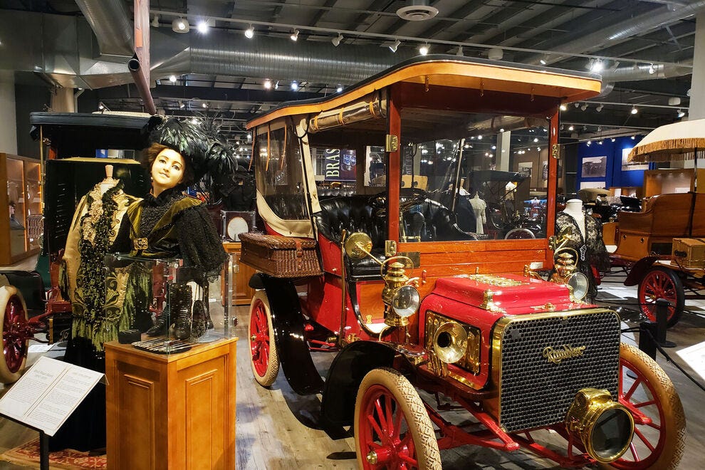 The Foutainhead Antique Auto Museum showcases many classics