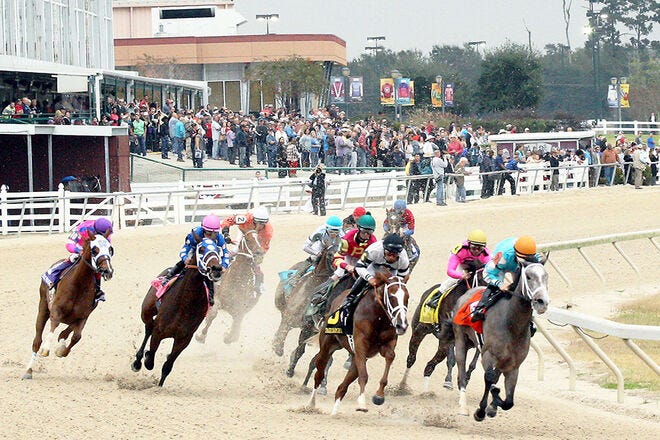 Delta Downs hosts races almost all year long