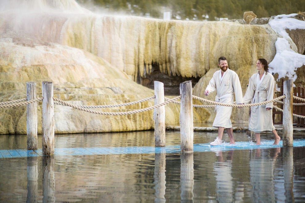 The Mother Spring enhances the experience at The Springs Resort &amp; Spa