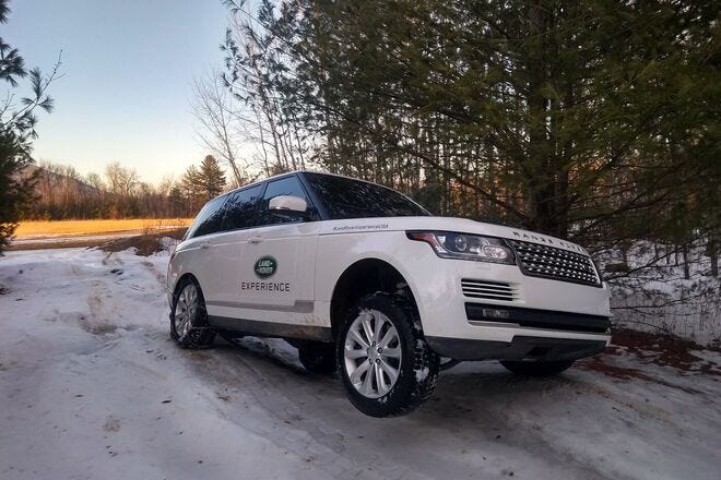 The Land Rover Experience takes drivers into Vermont