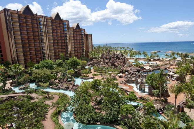 Aulani, a Disney Resort &amp; Spa, is located on the island of O