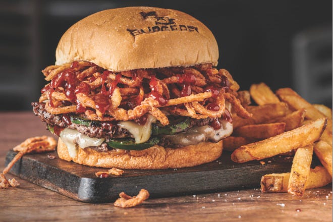 Head to BurgerFi for the No. 1 fast food burger: BBQ Rodeo Burger