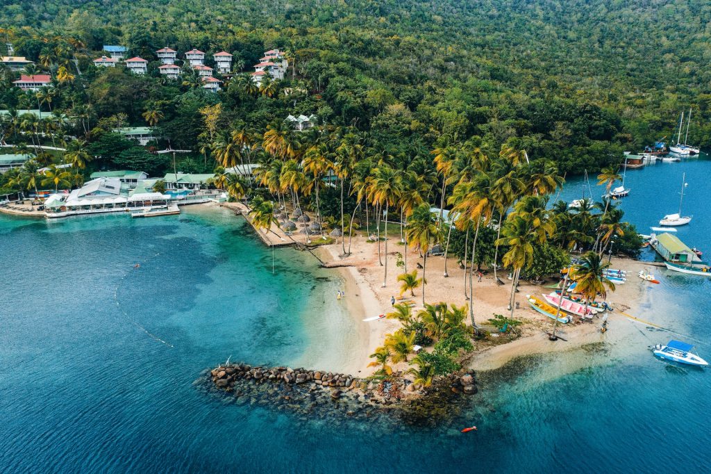 Marigot Bay, St. Lucia, Caribbean