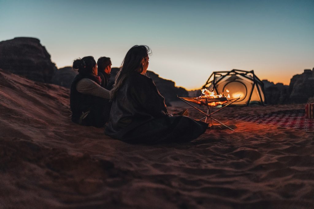 Camping in the Hisma Desert