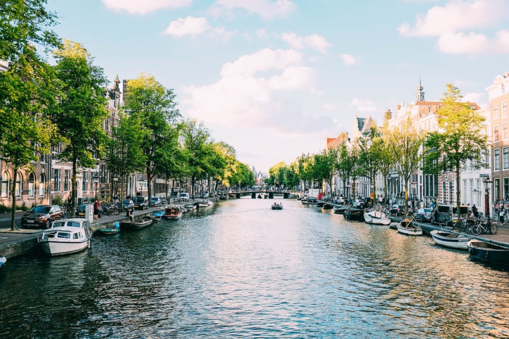 Canal in Amsterdam