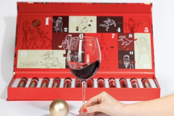 Vinebox 12 Nights of Wine Advent Calendar celebrates all things grape