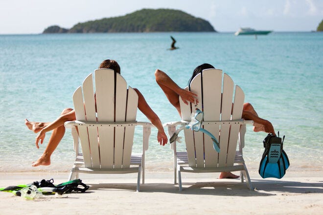 The U.S. Virgin Islands are the ultimate beach vacation destination