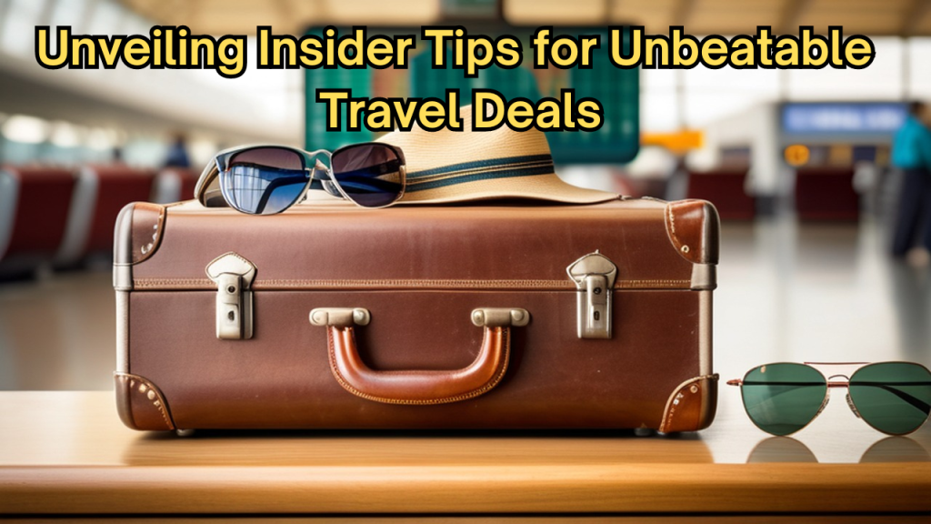 Savvy Traveler's Guide: Unveiling Insider Tips for Unbeatable Travel Deals