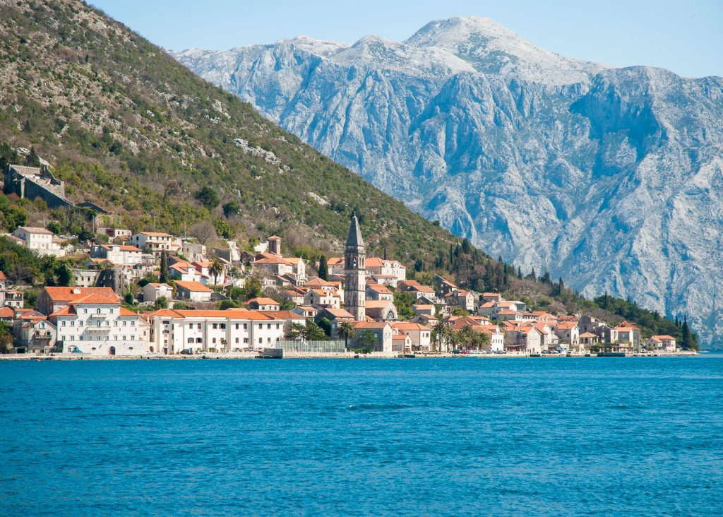 Town of Perast on Kotor Bay