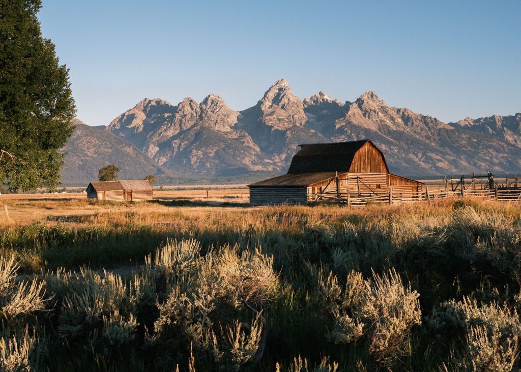 Barn in Grand Teton Wyoming