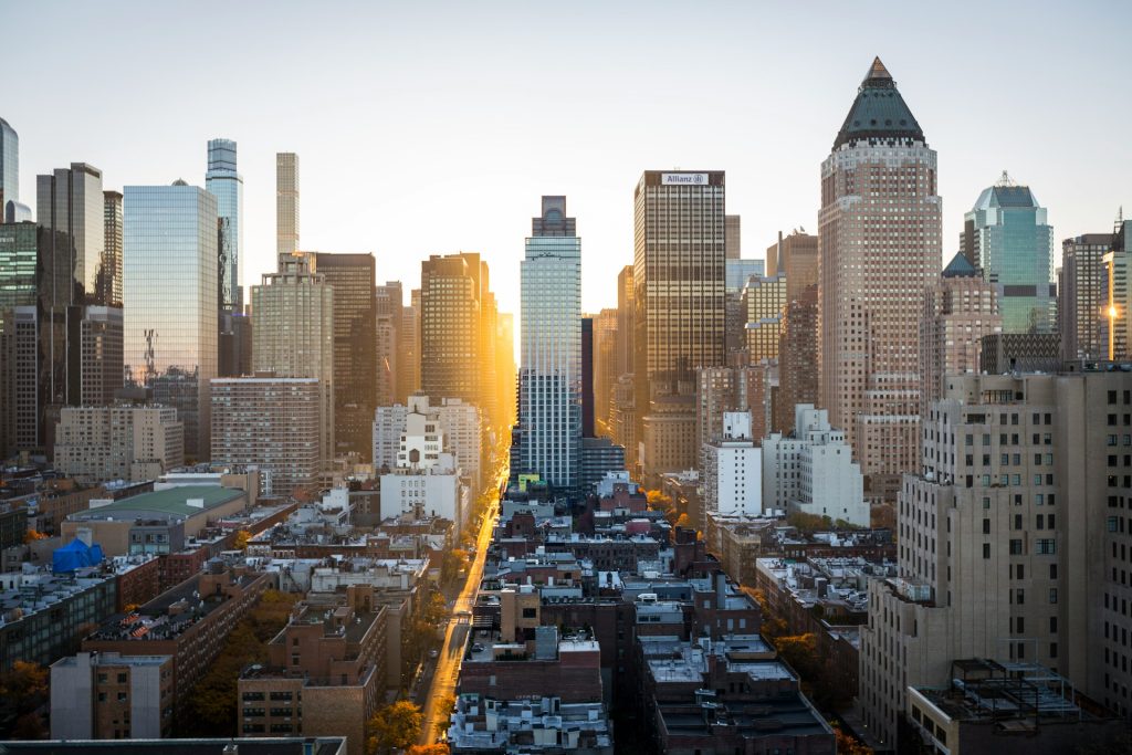 Manhattan skyscrapers