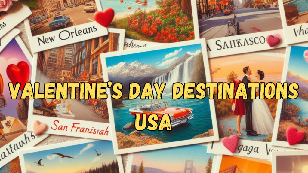 Top Valentine’s Day Destinations in the USA! 🇺🇸❤️
